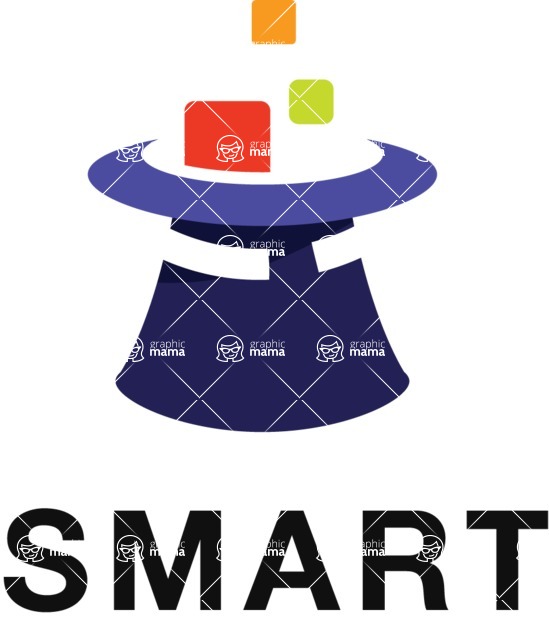 Business Logo Templates - vector graphics in a pack from GraphicMama - Innovative Company Logo Design with Magic Cylinder